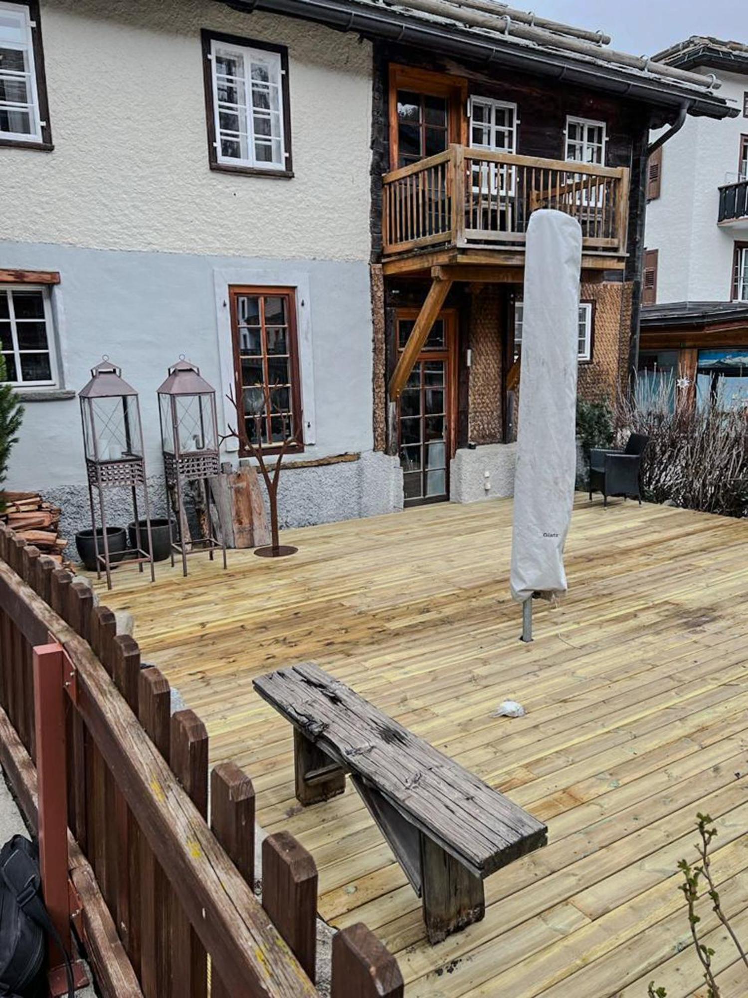 Alte Post Saas-Fee Apartment Екстериор снимка